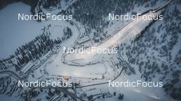 25.11.2021, Ruka, Finland (FIN): Aerial View of RukaÕs Stadium - FIS world cup cross-country, training, Ruka (FIN). www.nordicfocus.com. © Modica/NordicFocus. Every downloaded picture is fee-liable.