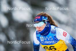 04.12.2021, Lillehammer, Norway (NOR): Maaret Pajunoja (FIN) - FIS world cup cross-country, 10km women, Lillehammer (NOR). www.nordicfocus.com. © Thibaut/NordicFocus. Every downloaded picture is fee-liable.