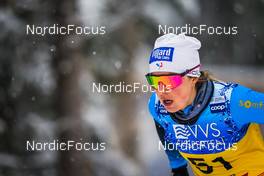 04.12.2021, Lillehammer, Norway (NOR): Juliette Ducordeau (FRA) - FIS world cup cross-country, 10km women, Lillehammer (NOR). www.nordicfocus.com. © Thibaut/NordicFocus. Every downloaded picture is fee-liable.