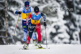 04.12.2021, Lillehammer, Norway (NOR): Riitta-Liisa Roponen (FIN), Shiori Yokohama (JPN), (l-r)  - FIS world cup cross-country, 10km women, Lillehammer (NOR). www.nordicfocus.com. © Thibaut/NordicFocus. Every downloaded picture is fee-liable.