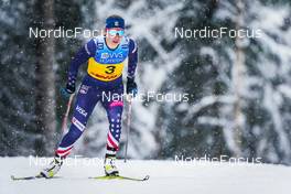 04.12.2021, Lillehammer, Norway (NOR): Katharine Ogden (USA) - FIS world cup cross-country, 10km women, Lillehammer (NOR). www.nordicfocus.com. © Thibaut/NordicFocus. Every downloaded picture is fee-liable.