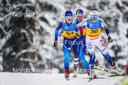 04.12.2021, Lillehammer, Norway (NOR): Nadine Faehndrich (SUI), Katerina Janatova (CZE), Ebba Andersson (SWE), (l-r)  - FIS world cup cross-country, 10km women, Lillehammer (NOR). www.nordicfocus.com. © Thibaut/NordicFocus. Every downloaded picture is fee-liable.