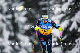 04.12.2021, Lillehammer, Norway (NOR): Antonia Fraebel (GER) - FIS world cup cross-country, 10km women, Lillehammer (NOR). www.nordicfocus.com. © Thibaut/NordicFocus. Every downloaded picture is fee-liable.