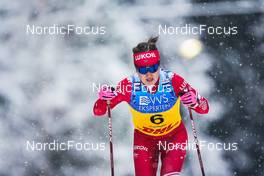 04.12.2021, Lillehammer, Norway (NOR): Anastasia Rygalina (RUS) - FIS world cup cross-country, 10km women, Lillehammer (NOR). www.nordicfocus.com. © Thibaut/NordicFocus. Every downloaded picture is fee-liable.