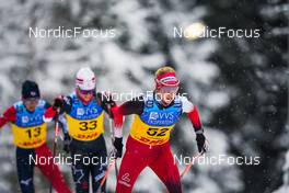 04.12.2021, Lillehammer, Norway (NOR): Masako Ishida (JPN), Cendrine Browne (CAN), Teresa Stadlober (AUT), (l-r)  - FIS world cup cross-country, 10km women, Lillehammer (NOR). www.nordicfocus.com. © Thibaut/NordicFocus. Every downloaded picture is fee-liable.
