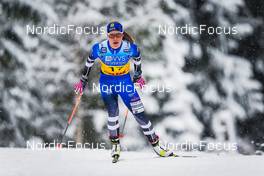 04.12.2021, Lillehammer, Norway (NOR): Ragnhild Haga (NOR) - FIS world cup cross-country, 10km women, Lillehammer (NOR). www.nordicfocus.com. © Thibaut/NordicFocus. Every downloaded picture is fee-liable.