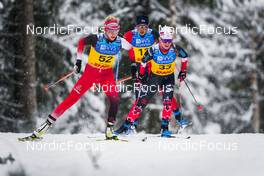 04.12.2021, Lillehammer, Norway (NOR): Teresa Stadlober (AUT), Masako Ishida (JPN), Cendrine Browne (CAN), (l-r)  - FIS world cup cross-country, 10km women, Lillehammer (NOR). www.nordicfocus.com. © Thibaut/NordicFocus. Every downloaded picture is fee-liable.