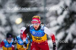 04.12.2021, Lillehammer, Norway (NOR): Teresa Stadlober (AUT) - FIS world cup cross-country, 10km women, Lillehammer (NOR). www.nordicfocus.com. © Thibaut/NordicFocus. Every downloaded picture is fee-liable.