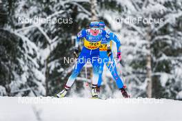 04.12.2021, Lillehammer, Norway (NOR): Anamarija Lampic (SLO), Greta Laurent (ITA), (l-r)  - FIS world cup cross-country, 10km women, Lillehammer (NOR). www.nordicfocus.com. © Thibaut/NordicFocus. Every downloaded picture is fee-liable.