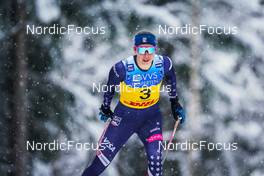 04.12.2021, Lillehammer, Norway (NOR): Katharine Ogden (USA) - FIS world cup cross-country, 10km women, Lillehammer (NOR). www.nordicfocus.com. © Thibaut/NordicFocus. Every downloaded picture is fee-liable.