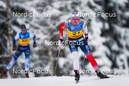 04.12.2021, Lillehammer, Norway (NOR): Anne Kjersti Kalvaa (NOR) - FIS world cup cross-country, 10km women, Lillehammer (NOR). www.nordicfocus.com. © Thibaut/NordicFocus. Every downloaded picture is fee-liable.