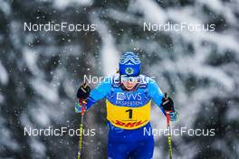 04.12.2021, Lillehammer, Norway (NOR): Valeriya Tyuleneva (KAZ) - FIS world cup cross-country, 10km women, Lillehammer (NOR). www.nordicfocus.com. © Thibaut/NordicFocus. Every downloaded picture is fee-liable.