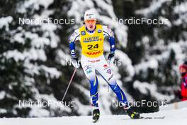 04.12.2021, Lillehammer, Norway (NOR): William Poromaa (SWE) - FIS world cup cross-country, 15km men, Lillehammer (NOR). www.nordicfocus.com. © Thibaut/NordicFocus. Every downloaded picture is fee-liable.