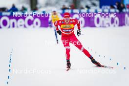 04.12.2021, Lillehammer, Norway (NOR): Alexander Bolshunov (RUS) - FIS world cup cross-country, 15km men, Lillehammer (NOR). www.nordicfocus.com. © Thibaut/NordicFocus. Every downloaded picture is fee-liable.