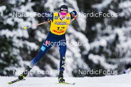 04.12.2021, Lillehammer, Norway (NOR): Friedrich Moch (GER) - FIS world cup cross-country, 15km men, Lillehammer (NOR). www.nordicfocus.com. © Thibaut/NordicFocus. Every downloaded picture is fee-liable.