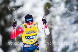04.12.2021, Lillehammer, Norway (NOR): Johannes Hoesflot Klaebo (NOR) - FIS world cup cross-country, 15km men, Lillehammer (NOR). www.nordicfocus.com. © Thibaut/NordicFocus. Every downloaded picture is fee-liable.