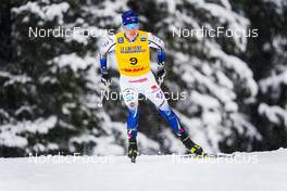 04.12.2021, Lillehammer, Norway (NOR): Fredrik Andersson (SWE) - FIS world cup cross-country, 15km men, Lillehammer (NOR). www.nordicfocus.com. © Thibaut/NordicFocus. Every downloaded picture is fee-liable.