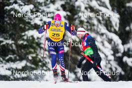 04.12.2021, Lillehammer, Norway (NOR): Gus Schumacher (USA) - FIS world cup cross-country, 15km men, Lillehammer (NOR). www.nordicfocus.com. © Thibaut/NordicFocus. Every downloaded picture is fee-liable.
