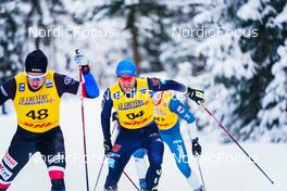 04.12.2021, Lillehammer, Norway (NOR): Michal Novak (CZE), Jonas Dobler (GER), (l-r)  - FIS world cup cross-country, 15km men, Lillehammer (NOR). www.nordicfocus.com. © Thibaut/NordicFocus. Every downloaded picture is fee-liable.