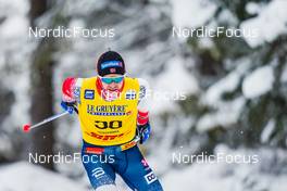 04.12.2021, Lillehammer, Norway (NOR): Sjur Roethe (NOR) - FIS world cup cross-country, 15km men, Lillehammer (NOR). www.nordicfocus.com. © Thibaut/NordicFocus. Every downloaded picture is fee-liable.
