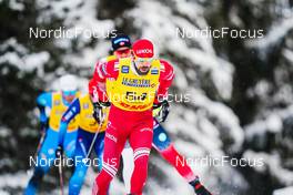 04.12.2021, Lillehammer, Norway (NOR): Sergey Ustiugov (RUS) - FIS world cup cross-country, 15km men, Lillehammer (NOR). www.nordicfocus.com. © Thibaut/NordicFocus. Every downloaded picture is fee-liable.