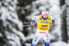 04.12.2021, Lillehammer, Norway (NOR): Leo Johansson (SWE) - FIS world cup cross-country, 15km men, Lillehammer (NOR). www.nordicfocus.com. © Thibaut/NordicFocus. Every downloaded picture is fee-liable.