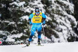 04.12.2021, Lillehammer, Norway (NOR): Arnaud Chautemps (FRA) - FIS world cup cross-country, 15km men, Lillehammer (NOR). www.nordicfocus.com. © Thibaut/NordicFocus. Every downloaded picture is fee-liable.