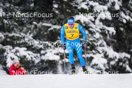 04.12.2021, Lillehammer, Norway (NOR): Stefano Gardener (ITA) - FIS world cup cross-country, 15km men, Lillehammer (NOR). www.nordicfocus.com. © Thibaut/NordicFocus. Every downloaded picture is fee-liable.