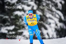 04.12.2021, Lillehammer, Norway (NOR): Paolo Ventura (ITA) - FIS world cup cross-country, 15km men, Lillehammer (NOR). www.nordicfocus.com. © Thibaut/NordicFocus. Every downloaded picture is fee-liable.