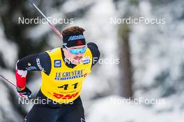 04.12.2021, Lillehammer, Norway (NOR): Graham Ritchie (CAN) - FIS world cup cross-country, 15km men, Lillehammer (NOR). www.nordicfocus.com. © Thibaut/NordicFocus. Every downloaded picture is fee-liable.