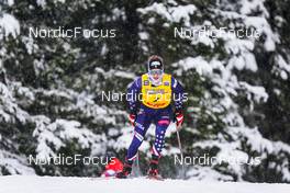04.12.2021, Lillehammer, Norway (NOR): David Norris (USA) - FIS world cup cross-country, 15km men, Lillehammer (NOR). www.nordicfocus.com. © Thibaut/NordicFocus. Every downloaded picture is fee-liable.