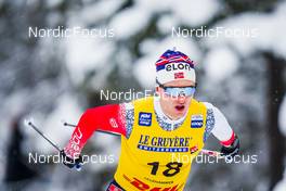 04.12.2021, Lillehammer, Norway (NOR): Vebjoern Turtveit (NOR) - FIS world cup cross-country, 15km men, Lillehammer (NOR). www.nordicfocus.com. © Thibaut/NordicFocus. Every downloaded picture is fee-liable.