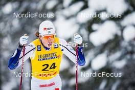 04.12.2021, Lillehammer, Norway (NOR): William Poromaa (SWE) - FIS world cup cross-country, 15km men, Lillehammer (NOR). www.nordicfocus.com. © Thibaut/NordicFocus. Every downloaded picture is fee-liable.