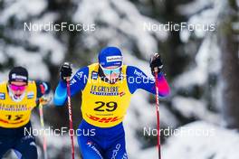 04.12.2021, Lillehammer, Norway (NOR): Friedrich Moch (GER), Roman Furger (SUI), (l-r)  - FIS world cup cross-country, 15km men, Lillehammer (NOR). www.nordicfocus.com. © Thibaut/NordicFocus. Every downloaded picture is fee-liable.