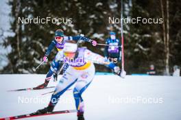 03.12.2021, Lillehammer, Norway (NOR): Rosie Brennan (USA), Johanna Hagstroem (SWE), (l-r)  - FIS world cup cross-country, individual sprint, Lillehammer (NOR). www.nordicfocus.com. © Modica/NordicFocus. Every downloaded picture is fee-liable.