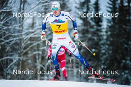 03.12.2021, Lillehammer, Norway (NOR): Marcus Grate (SWE) - FIS world cup cross-country, individual sprint, Lillehammer (NOR). www.nordicfocus.com. © Modica/NordicFocus. Every downloaded picture is fee-liable.