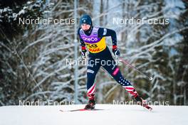 03.12.2021, Lillehammer, Norway (NOR): Hannah Halvorsen (USA) - FIS world cup cross-country, individual sprint, Lillehammer (NOR). www.nordicfocus.com. © Modica/NordicFocus. Every downloaded picture is fee-liable.