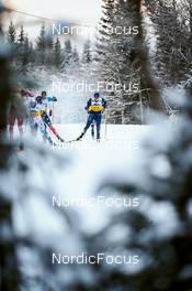 03.12.2021, Lillehammer, Norway (NOR): Alexander Bolshunov (RUS), Gustaf Berglund (SWE), Even Northug (NOR), (l-r)  - FIS world cup cross-country, individual sprint, Lillehammer (NOR). www.nordicfocus.com. © Modica/NordicFocus. Every downloaded picture is fee-liable.