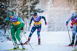 03.12.2021, Lillehammer, Norway (NOR): Anikken Gjerde Alnaes (NOR), Rosie Brennan (USA), (l-r)  - FIS world cup cross-country, individual sprint, Lillehammer (NOR). www.nordicfocus.com. © Modica/NordicFocus. Every downloaded picture is fee-liable.