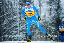 03.12.2021, Lillehammer, Norway (NOR): Simone Mocellini (ITA) - FIS world cup cross-country, individual sprint, Lillehammer (NOR). www.nordicfocus.com. © Modica/NordicFocus. Every downloaded picture is fee-liable.