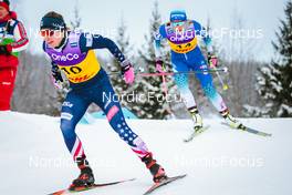03.12.2021, Lillehammer, Norway (NOR): Rosie Brennan (USA), Anamarija Lampic (SLO), (l-r)  - FIS world cup cross-country, individual sprint, Lillehammer (NOR). www.nordicfocus.com. © Modica/NordicFocus. Every downloaded picture is fee-liable.