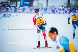 03.12.2021, Lillehammer, Norway (NOR): Haavard Solaas Taugboel (NOR), Lauri Vuorinen (FIN), (l-r)  - FIS world cup cross-country, individual sprint, Lillehammer (NOR). www.nordicfocus.com. © Modica/NordicFocus. Every downloaded picture is fee-liable.