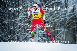 03.12.2021, Lillehammer, Norway (NOR): Adam Buki (HUN) - FIS world cup cross-country, individual sprint, Lillehammer (NOR). www.nordicfocus.com. © Modica/NordicFocus. Every downloaded picture is fee-liable.