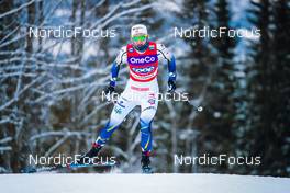 03.12.2021, Lillehammer, Norway (NOR): Maja Dahlqvist (SWE) - FIS world cup cross-country, individual sprint, Lillehammer (NOR). www.nordicfocus.com. © Modica/NordicFocus. Every downloaded picture is fee-liable.