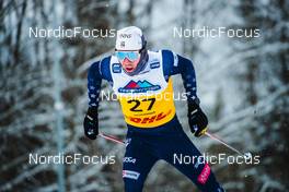 03.12.2021, Lillehammer, Norway (NOR): Ben Ogden (USA) - FIS world cup cross-country, individual sprint, Lillehammer (NOR). www.nordicfocus.com. © Modica/NordicFocus. Every downloaded picture is fee-liable.