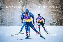 03.12.2021, Lillehammer, Norway (NOR): Caterina Ganz (ITA), Jessie Diggins (USA), Katerina Janatova (CZE), (l-r)  - FIS world cup cross-country, individual sprint, Lillehammer (NOR). www.nordicfocus.com. © Modica/NordicFocus. Every downloaded picture is fee-liable.