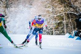 03.12.2021, Lillehammer, Norway (NOR): Moa Hansson (SWE), Maiken Caspersen Falla (NOR), (l-r)  - FIS world cup cross-country, individual sprint, Lillehammer (NOR). www.nordicfocus.com. © Modica/NordicFocus. Every downloaded picture is fee-liable.