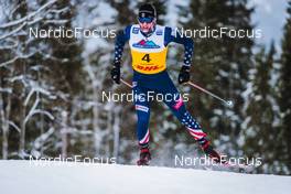 03.12.2021, Lillehammer, Norway (NOR): Gus Schumacher (USA) - FIS world cup cross-country, individual sprint, Lillehammer (NOR). www.nordicfocus.com. © Modica/NordicFocus. Every downloaded picture is fee-liable.