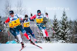 03.12.2021, Lillehammer, Norway (NOR): Even Northug (NOR), Haavard Solaas Taugboel (NOR), Kevin Bolger (USA), Johannes Hoesflot Klaebo (NOR), (l-r)  - FIS world cup cross-country, individual sprint, Lillehammer (NOR). www.nordicfocus.com. © Modica/NordicFocus. Every downloaded picture is fee-liable.