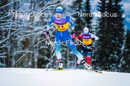 03.12.2021, Lillehammer, Norway (NOR): Anamarija Lampic (SLO), Kathrine Rolsted Harsem (NOR), (l-r)  - FIS world cup cross-country, individual sprint, Lillehammer (NOR). www.nordicfocus.com. © Modica/NordicFocus. Every downloaded picture is fee-liable.